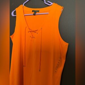 Lauren Ralph Lauren Plus Size Tank Dress. NEW